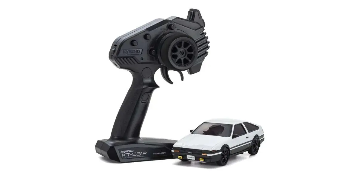 Kyosho 32635Wbk - Mini-Z Awd Toyota Sprinter Trueno Ae86 White 1