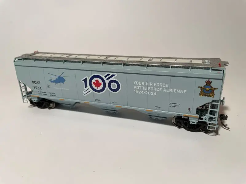 1964 Sikorsky Ch-124 Sea King North American Railcar - Ho Scale - Rcaf 100Th Anniversary Cars (Single) 1