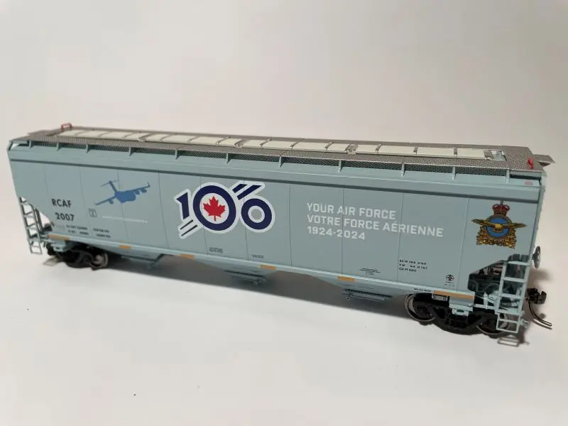 2007 Boeing Cc-177 Globemaster Iii North American Railcar - Ho Scale - Rcaf 100Th Anniversary Cars (Single) 1