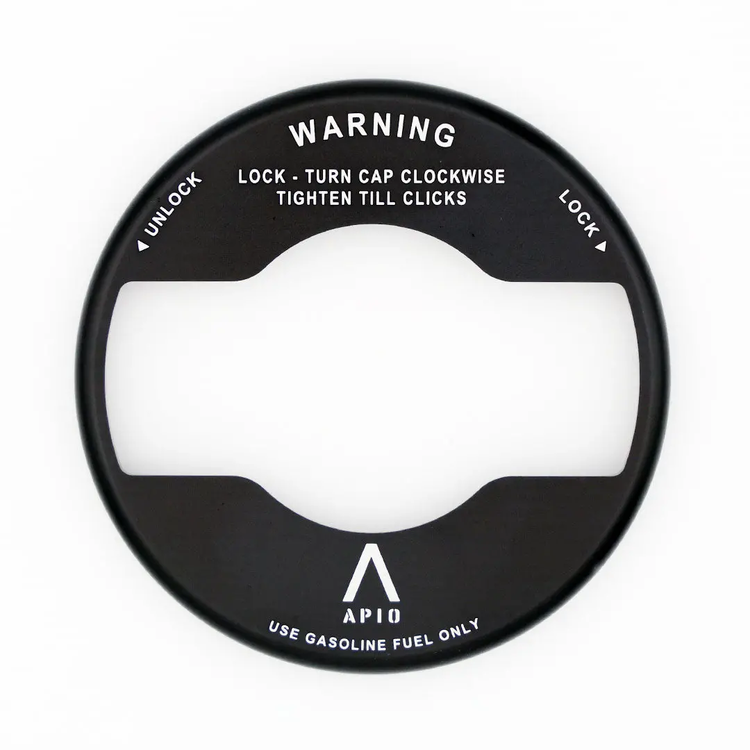 Apio Aluminium Cover For Locking Fuel Cap For Suzuki Jimny (2018+) 1