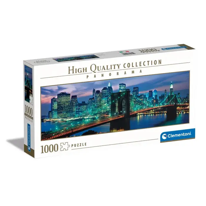 Clementoni 1000Pc - Panorama - New York Brooklyn Bridge 1