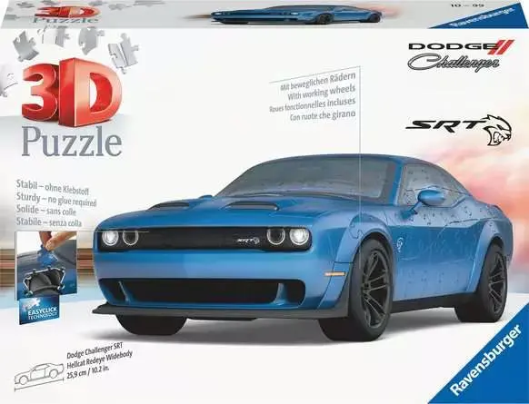 Ravensburger 3D - Dodge Challenger Srt Hellcat Redeye Widebody 1