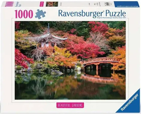 Ravensburger 1000Pc - Beautiful Gardens: Daigo-Ji Kyoto Japan 1