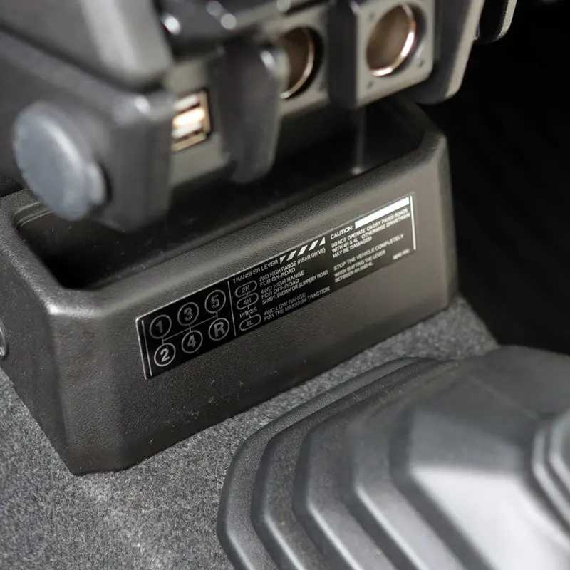 Apio Shift Pattern Plate For Suzuki Jimny (2018+) 1