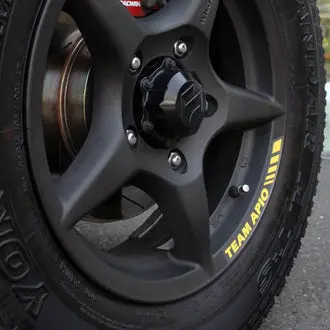 Apio Wildboar X 'Team Apio' Wheel Sticker 1