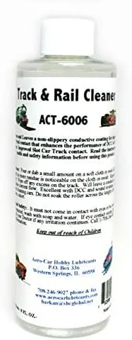 Aero-Car Track & Rail Cleaner And Conditioner Fluid 8Oz 1