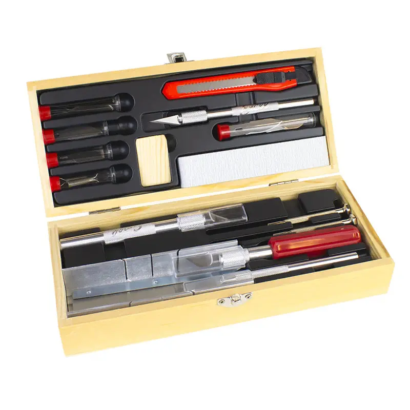 Excel 44286 Deluxe Knife And Tool Set 1
