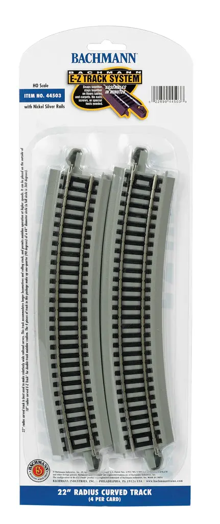 Bachmann 22" Radius Curved (Ho Scale Nickel Silver) 1