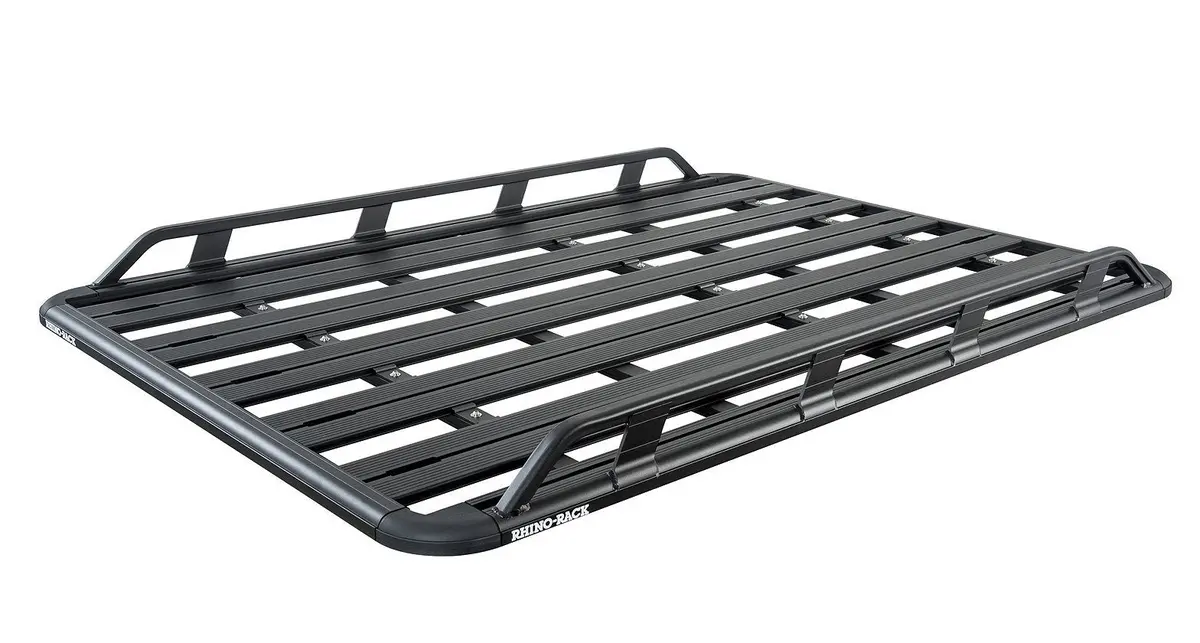 Rhino Pioneer Tradie Platform Roof Rack System - Discovery 3 & 4 1