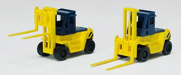 Tomix 3517 Forlift (Yellow) 2 Sets (N Scale) 1