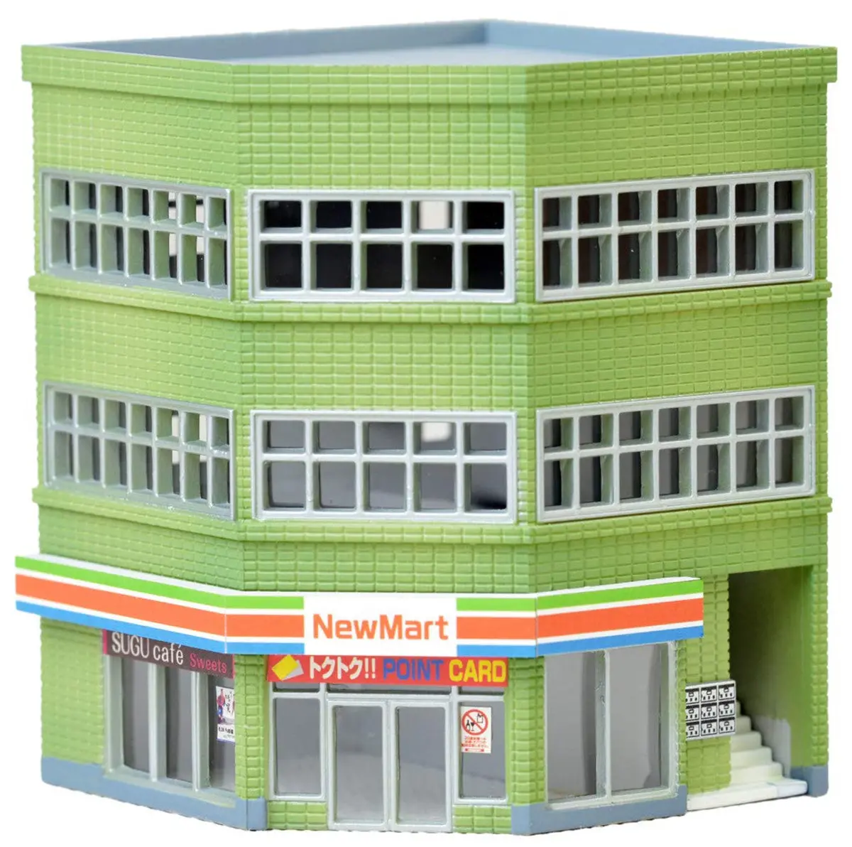 Tomytec (Building 133-2) Corner Modern Commercial Building A2 (N Scale) 1