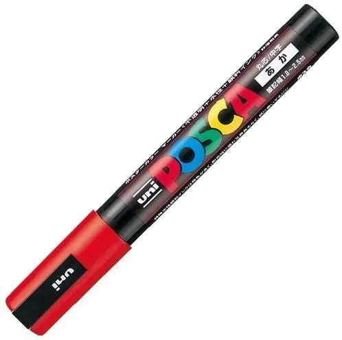 Posca Medium 1.8-2.5Mm Red 1