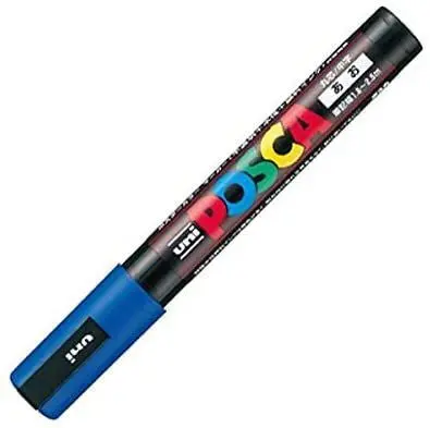 Posca Medium 1.8-2.5Mm Blue 1