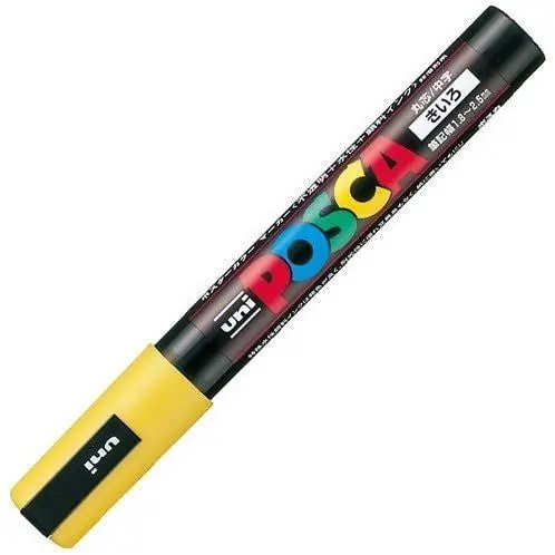 Posca Medium 1.8-2.5Mm Yellow 1
