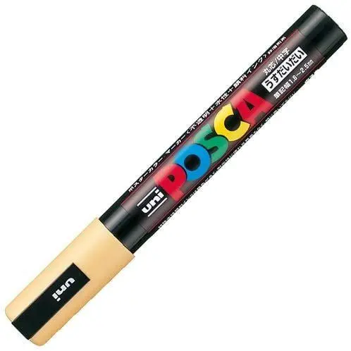 Posca Medium 1.8-2.5Mm Straw Yellow 1