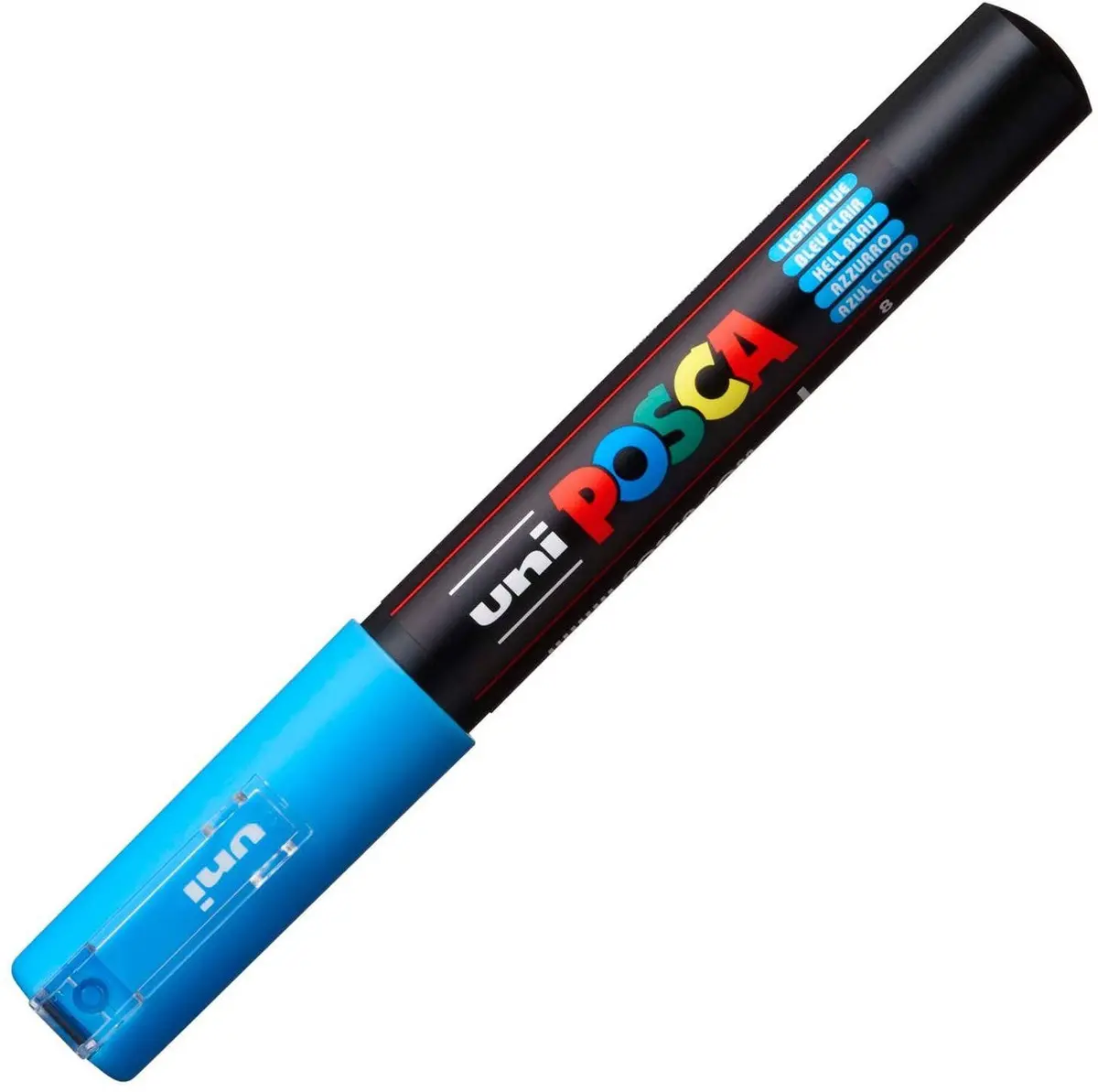 Posca Extra Thin 0.7Mm Light Blue 1