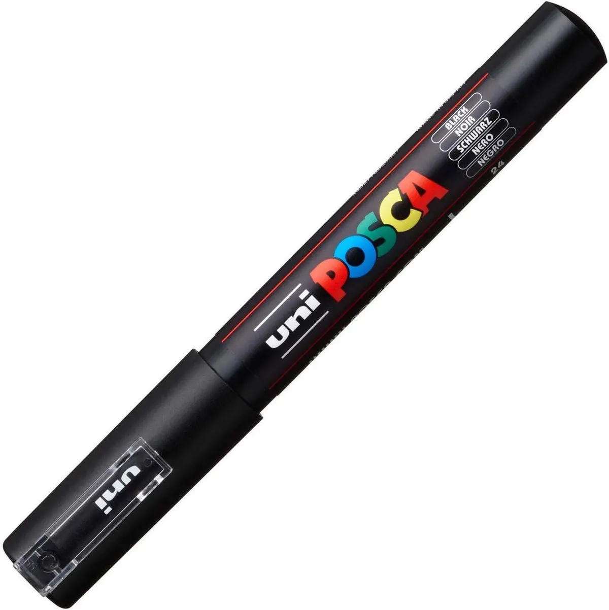 Posca Extra Thin 0.7Mm Black 1