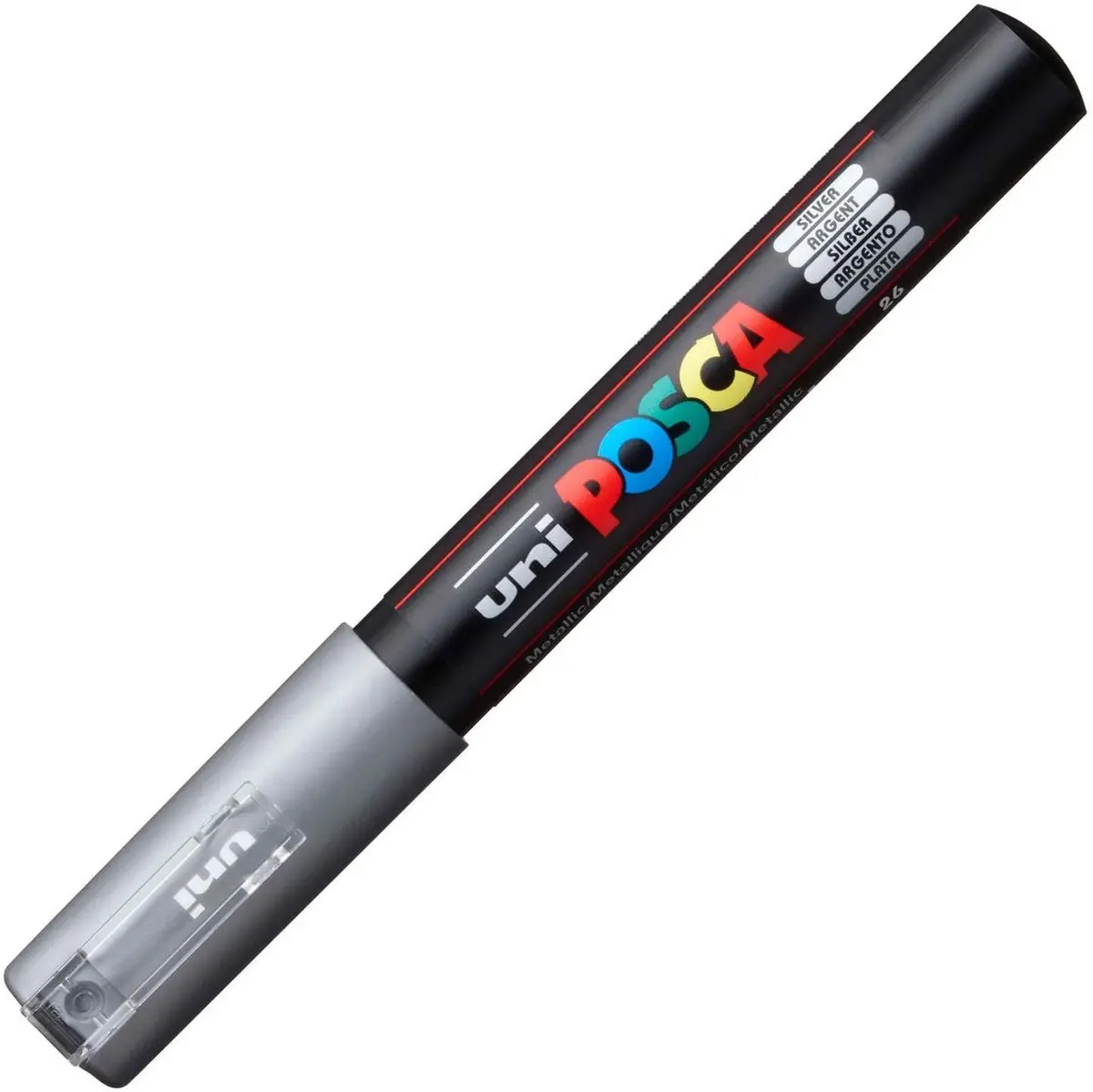 Posca Extra Thin 0.7Mm Silver 1