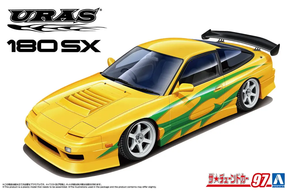 Aoshima 1/24 Tuned Car #97 Uras Rps13 180Sx '96 Ver.1 (Nissan) 1