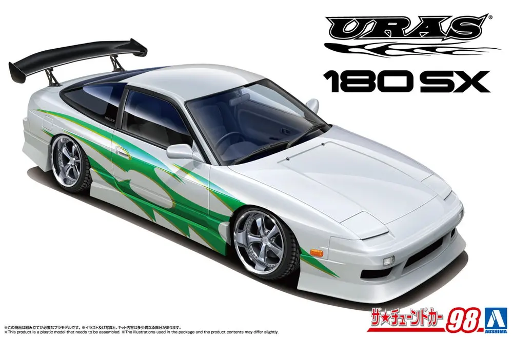Aoshima 1/24 Tuned Car #98 Uras Rps13 180Sx '96 Ver.2 (Nissan) 1