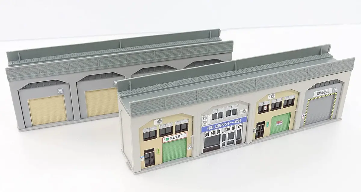 Greenmax 2143 Warehouse/ Store Under Railway Viaduct (N Scale) 1