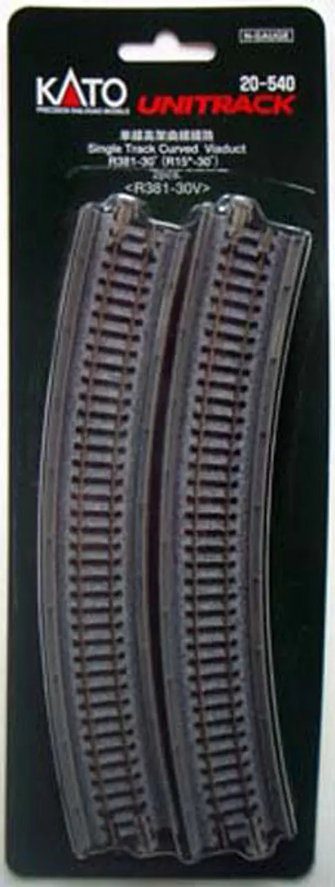 Kato 20-540 381Mm Single Viaduct Track R381-30V (N Scale) 1