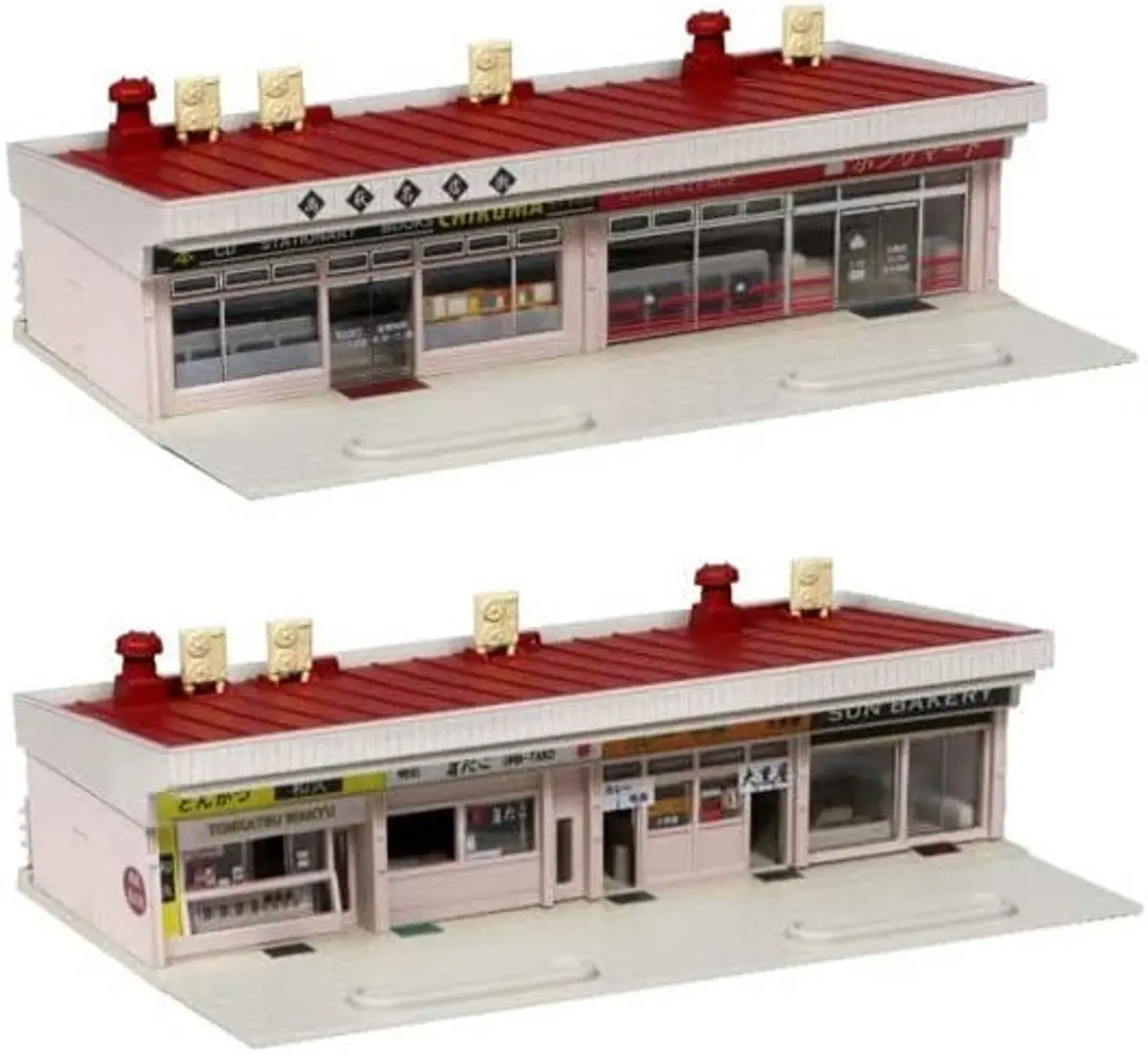 Kato 23-408A N Diotown Town Shop 1 (Red) 1