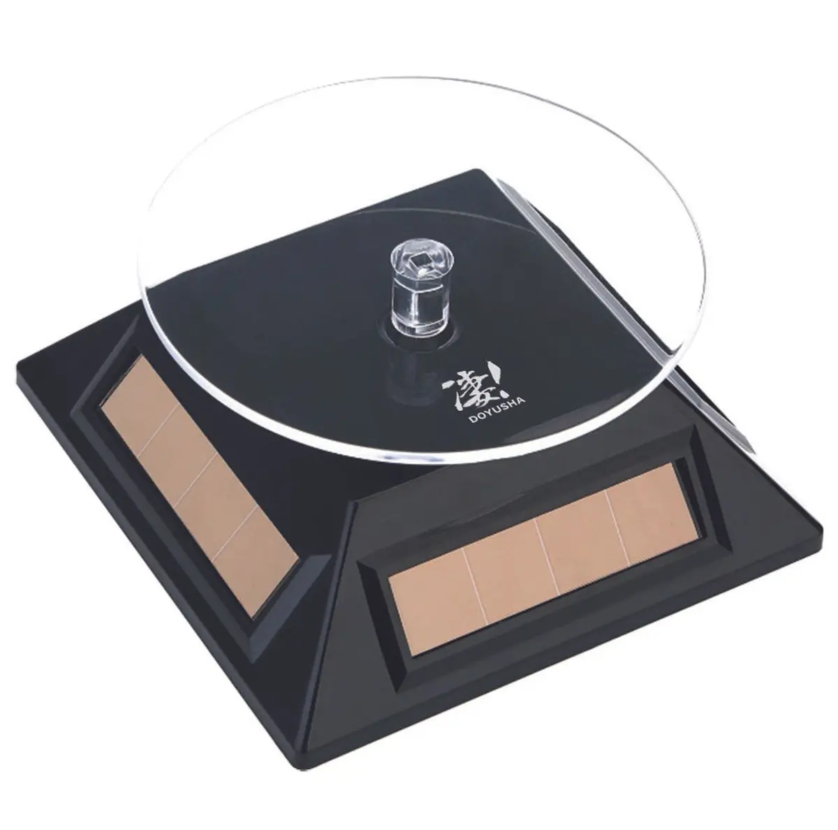 Doyusha Sgot! Solar Turntable Display Mini Black (Hobby Tool) 1