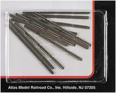 Atlas 2535 2535 N S Code 80 Track Rail Joiner Qty(48) 1