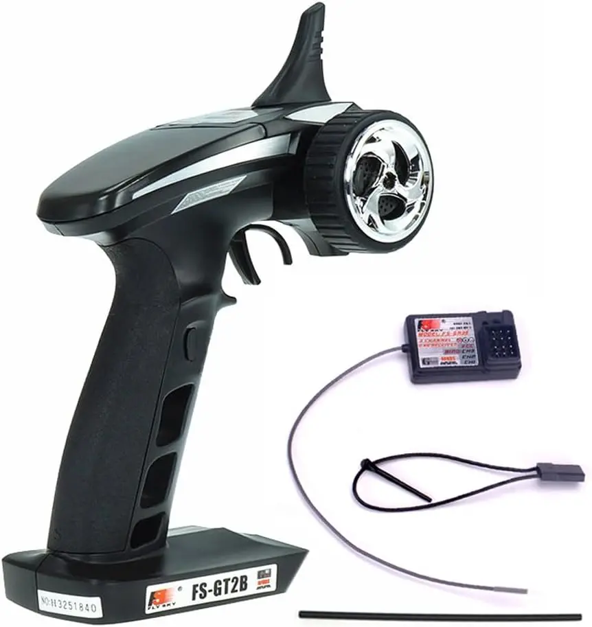 Flysky 2.4Ghz 3 Channel Radio With Flyfs-Gr3e 3 Channel Receiver 1