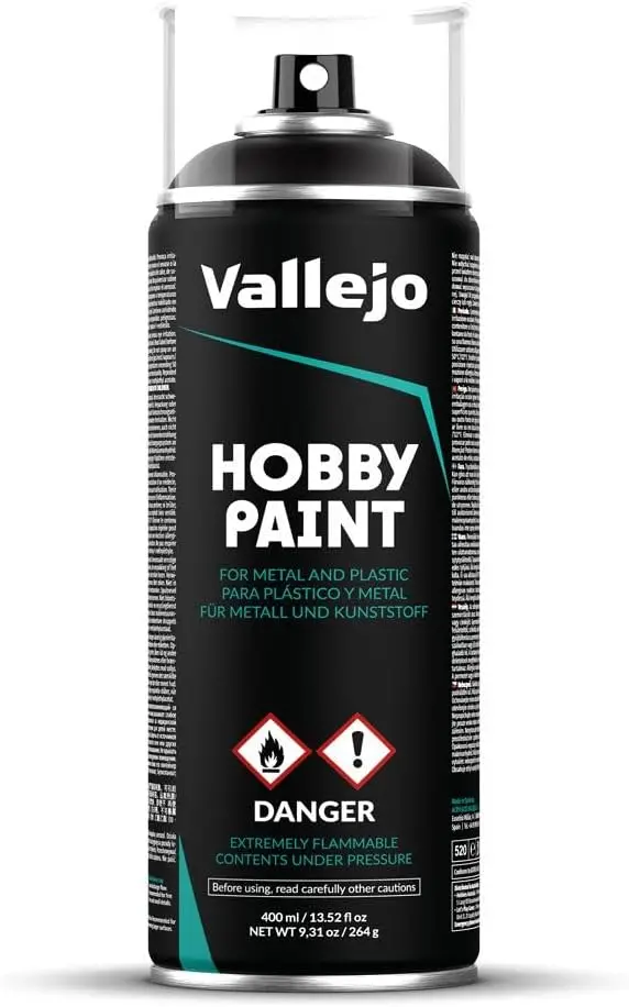 Aerosol 400Ml Basic Primer Black 1