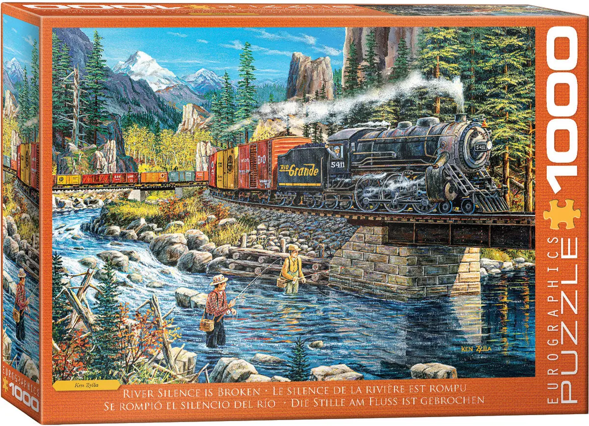Eurographics River Silence Is Broken 1000Pc 1