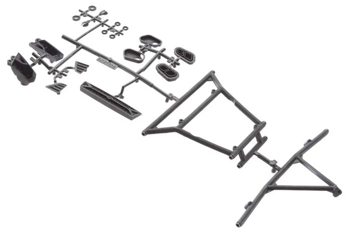 Axial 31116 Y-380 Cage Front/Rear Inserts Yeti 1