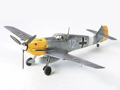 Tamiya 60755 1/72 Messerschmitt Bf109e-4/7 Trop 1