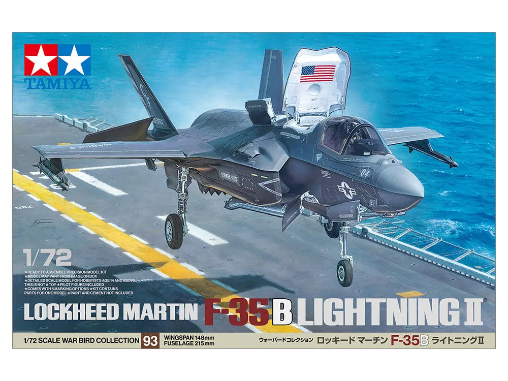Tamiya 60793 1/72 Lockheed Martin F-35B Lightning Ii 1