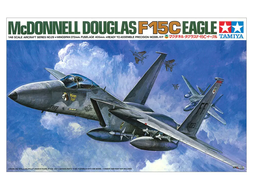 Tamiya 61029 1/48 Mcdonnell Douglas F-15C Eagle 1