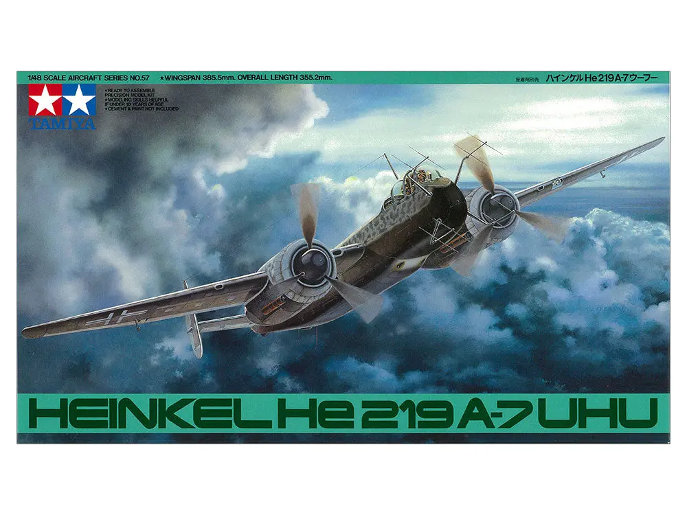 Tamiya 61057 1/48 Heinkel He219 Uhu 1
