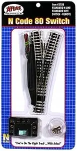 Atlas 2708 N Code 80 Remote Wye Turnout 1