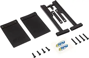 Rpm  81012 Mud Flaps Bumper Slash Black 1