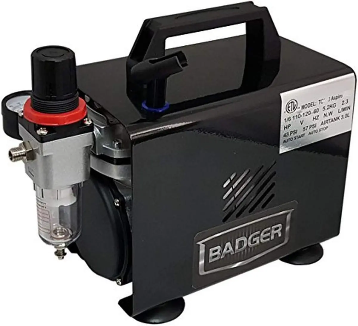 Badger Tc909 Aspire Elite-1/6 Hp, Auto Shut Off W Regulator 1