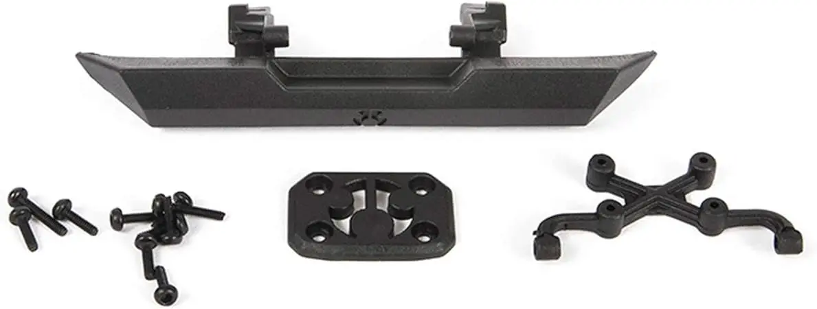 Axial 201000 Axial Rear Bumper & Hinge: Scx24 Jeep Wrangler Jlu 1