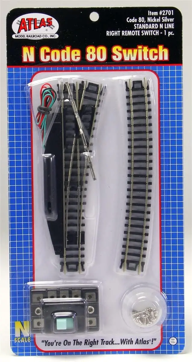 Atlas 2701 N Code 80 Remote Right-Hand Switch 1