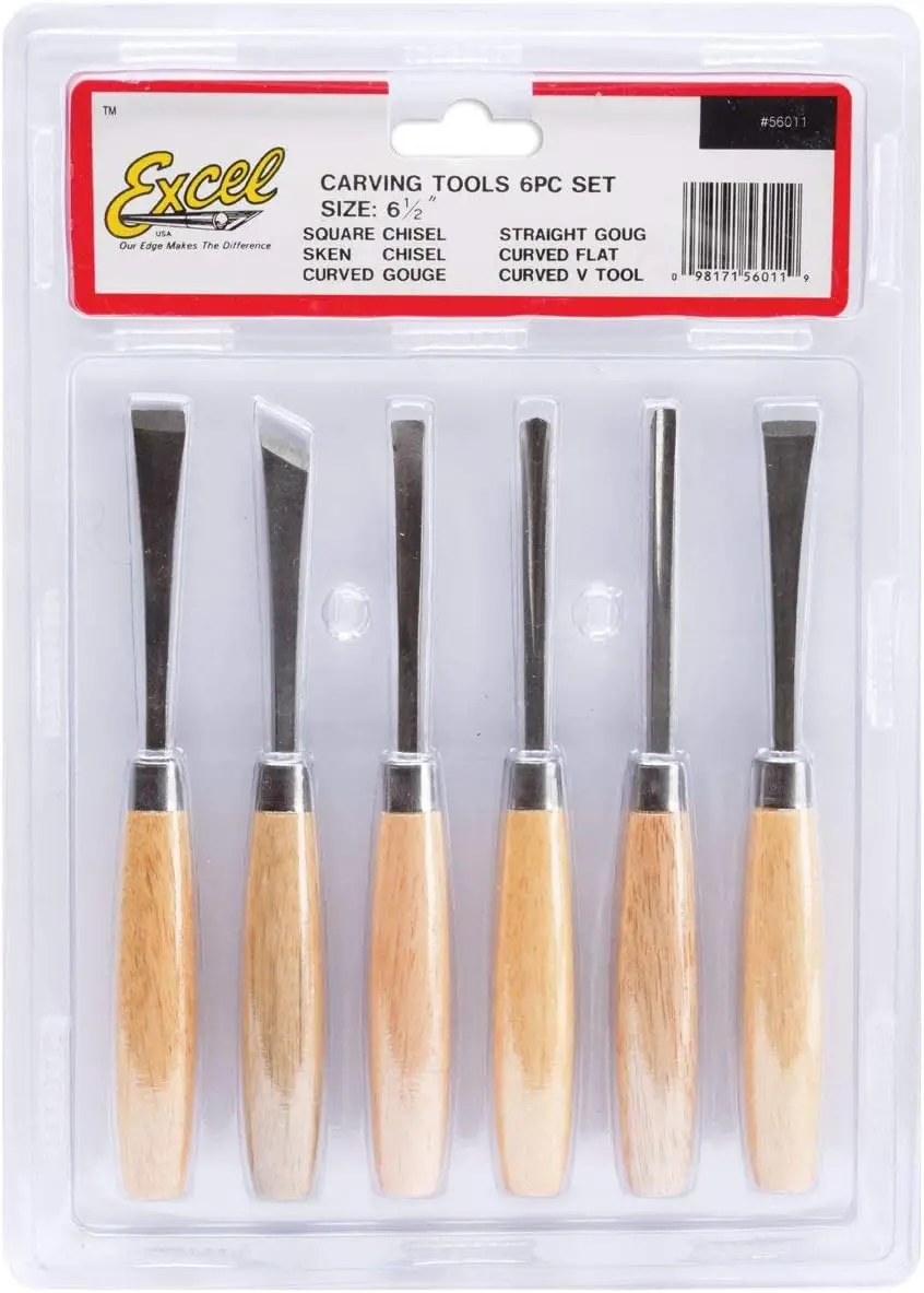 Excel Professional Carving Set With Handles 1