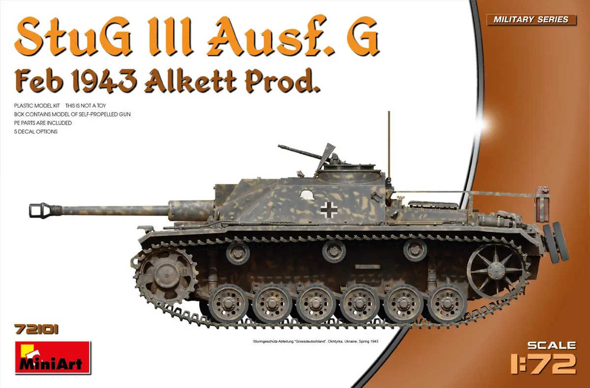 Miniart 72101 Stug Iii Ausf.G Feb 1943 Prod (1/72) 1