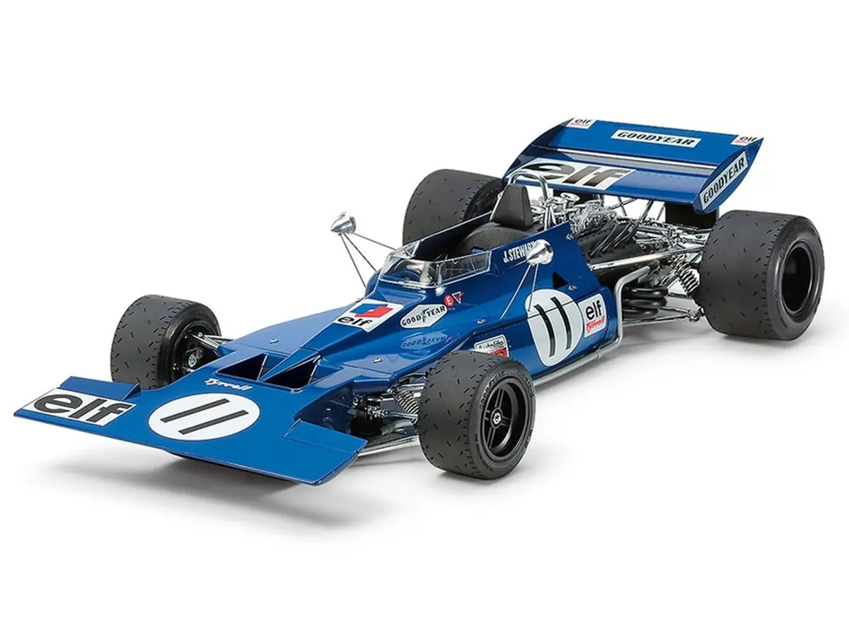 Tamiya 1/12 Tyrrell 003 '71 Monaco Gp W/Etch Parts 1