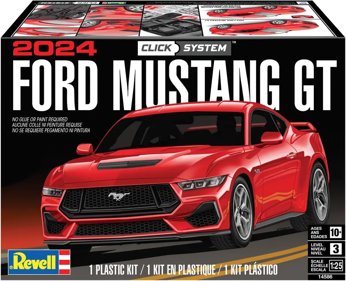 Revell 1/25 2024 Ford Mustang Gt 1