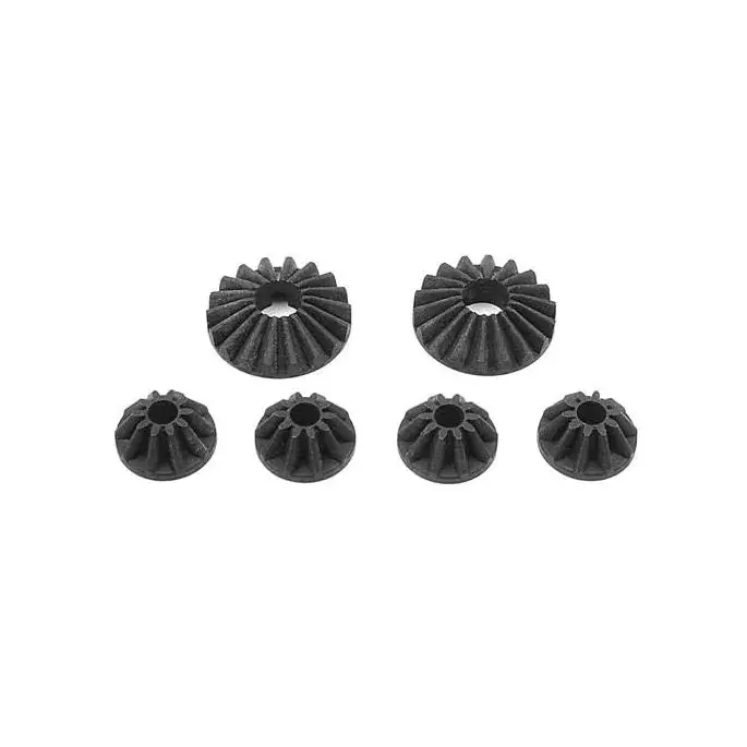 35 5030 Xray Steel Diff Bevel & Satellite Gears (2+4) 1