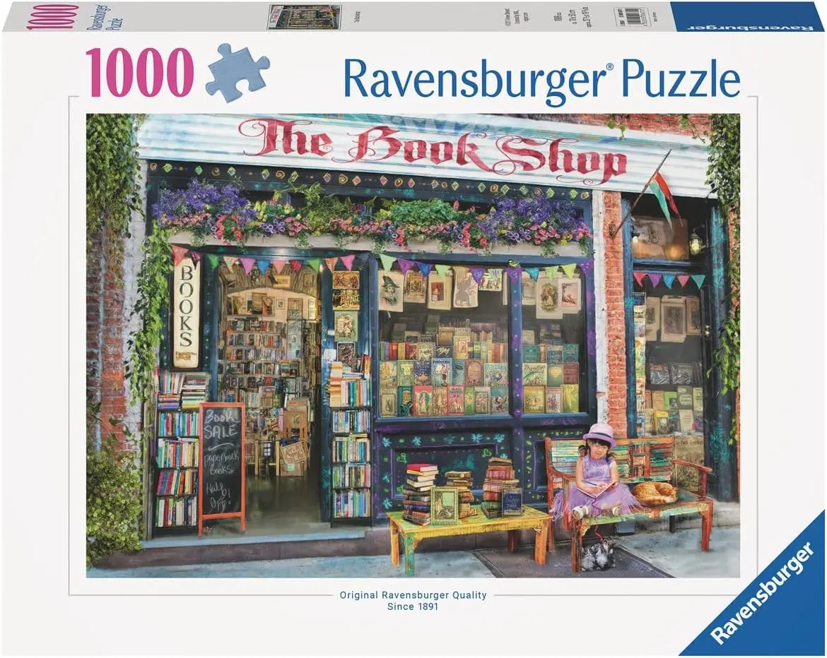 Ravensburger 1000Pc - The Bookshop 1