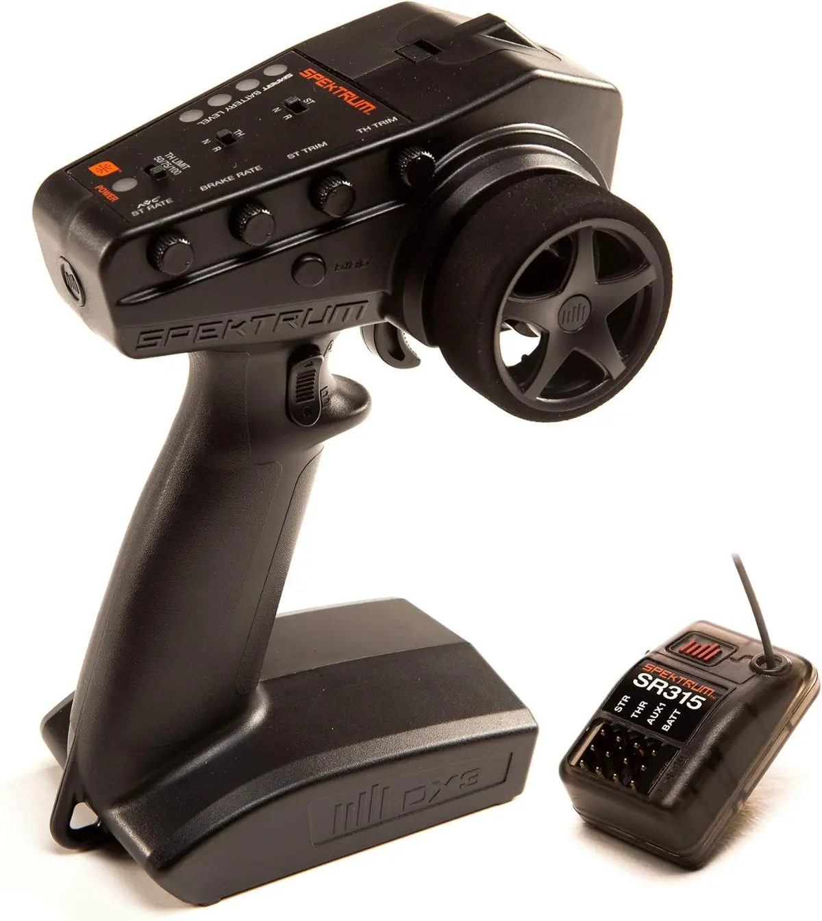 Spektrum Dx3 Smart 3-Channel Transmitter With Sr315 Receiver, Spm2340 1