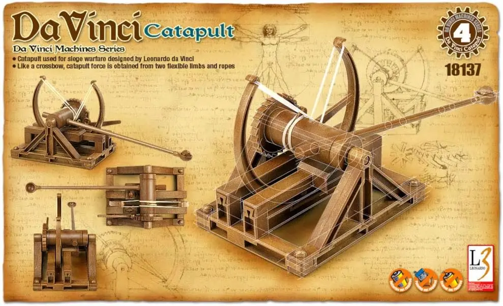 Academy Snap Da Vinci Catapult 1